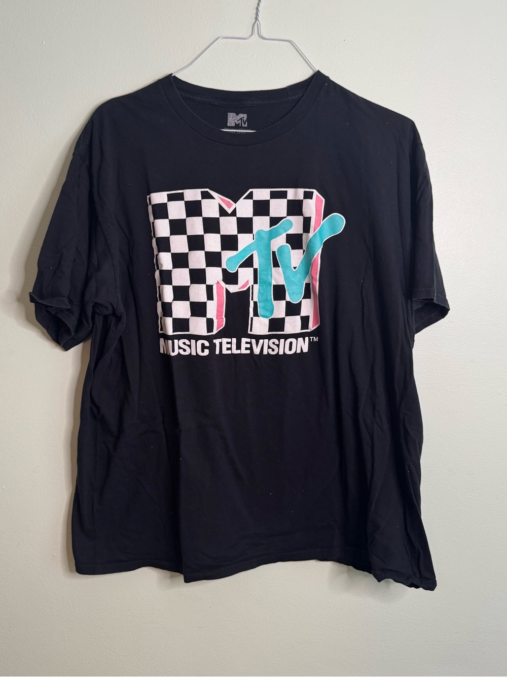 MTV Checkerboard Logo Tee (2XL)